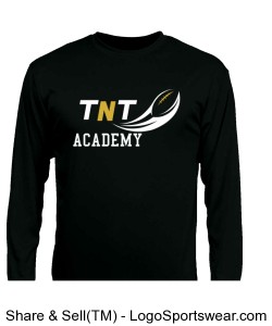 TNT Academy Performance Long Sleeve Tee Design Zoom